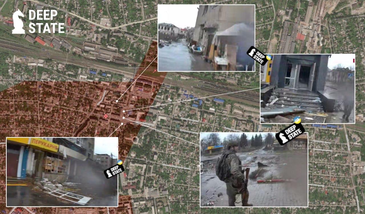 Руснаците в центъра на Покровск