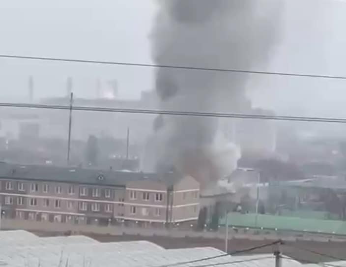 Удар по базата на Ахмат