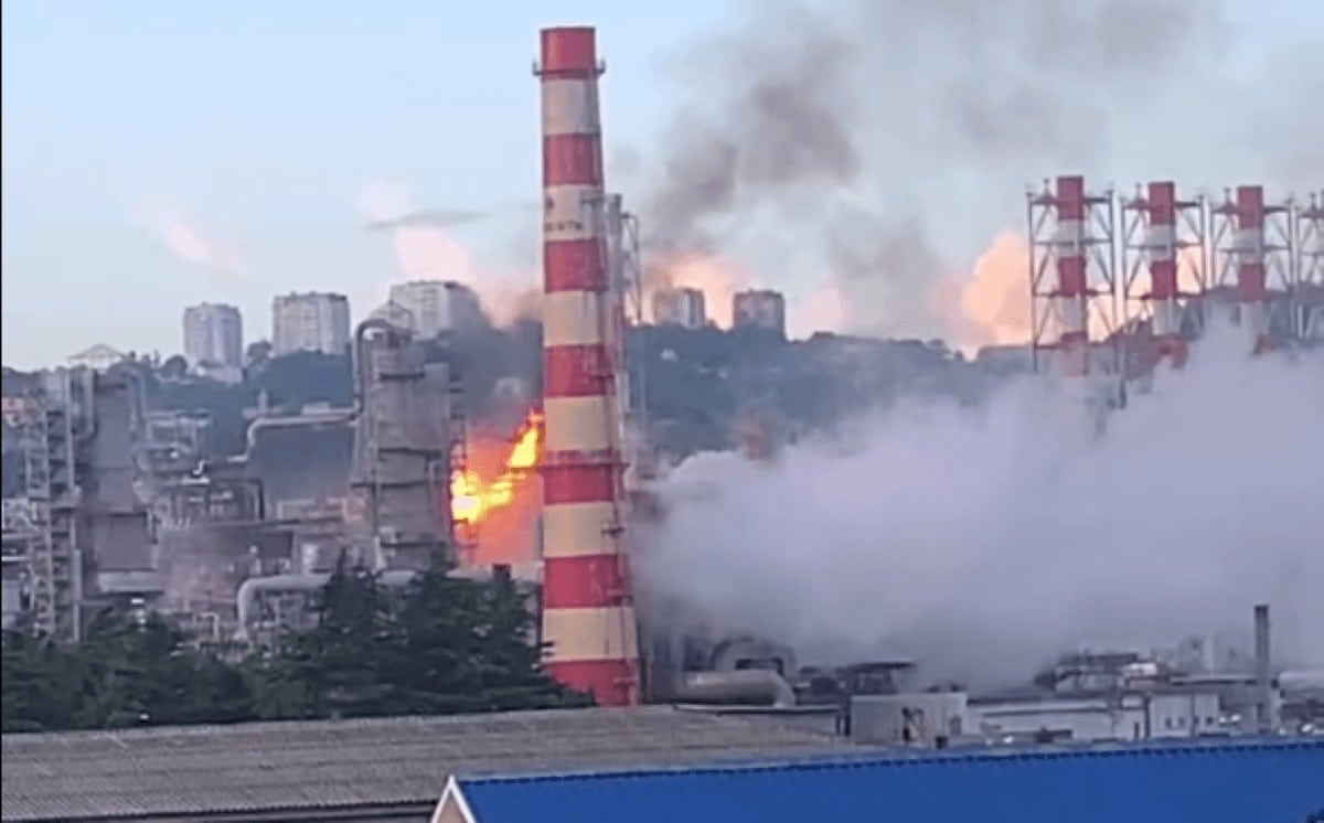 Удар по руска рафинерия