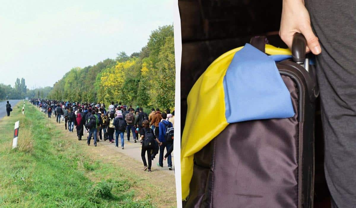 Украински бежанци