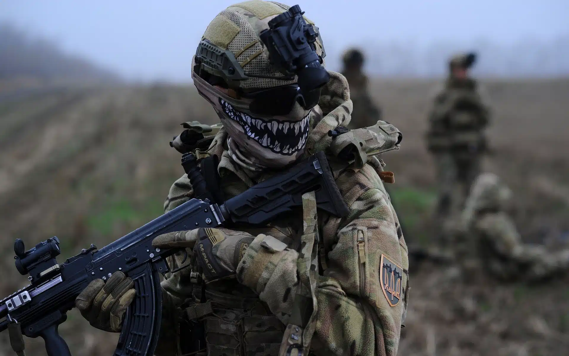 Украински войник