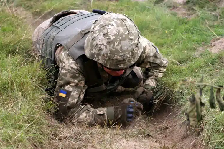 Украински войник