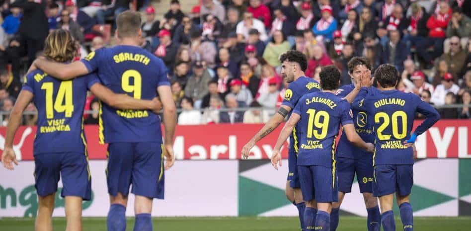 Атлетико Мадрид вкара два гола през първата част и един