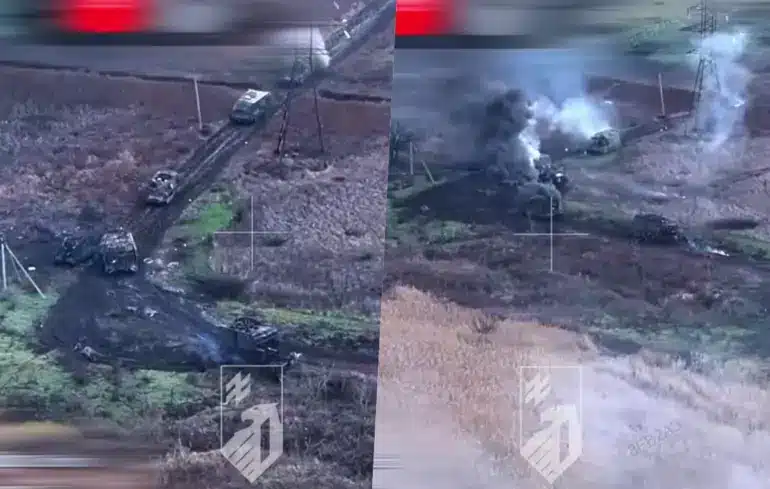 Войници от 1 ви корпус на Националната гвардия на Украйна