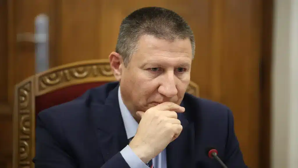 Протест пред Съдебната палата за смяната на и.ф. главен прокурор Борислав Сарафов (ВИДЕО)