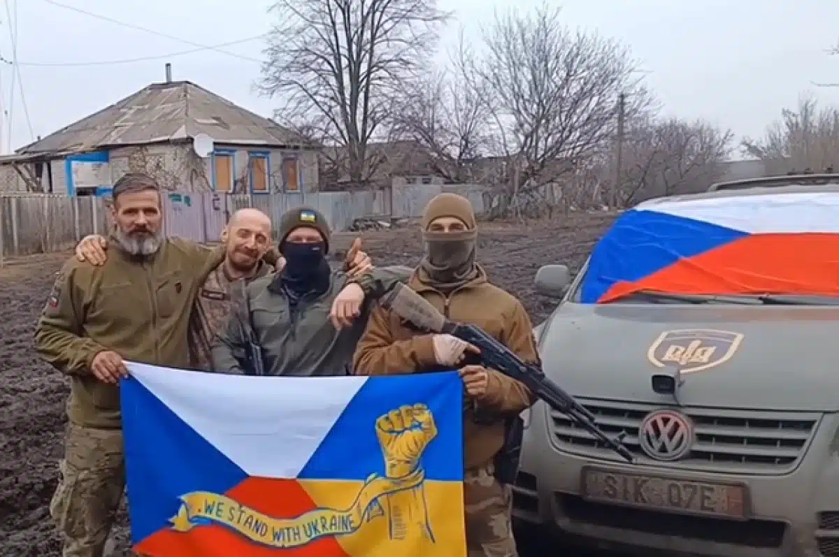 Чешки наемници на ВСУ