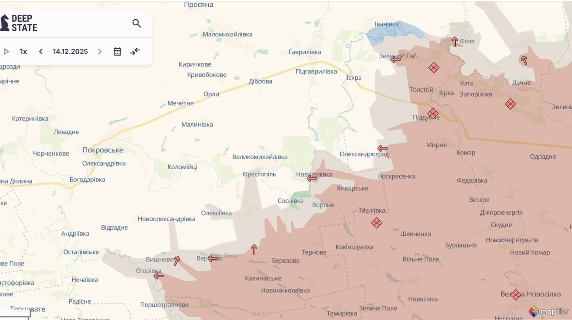 Въоръжените сили на Украйна ВСУ донякъде са стабилизирали положението си