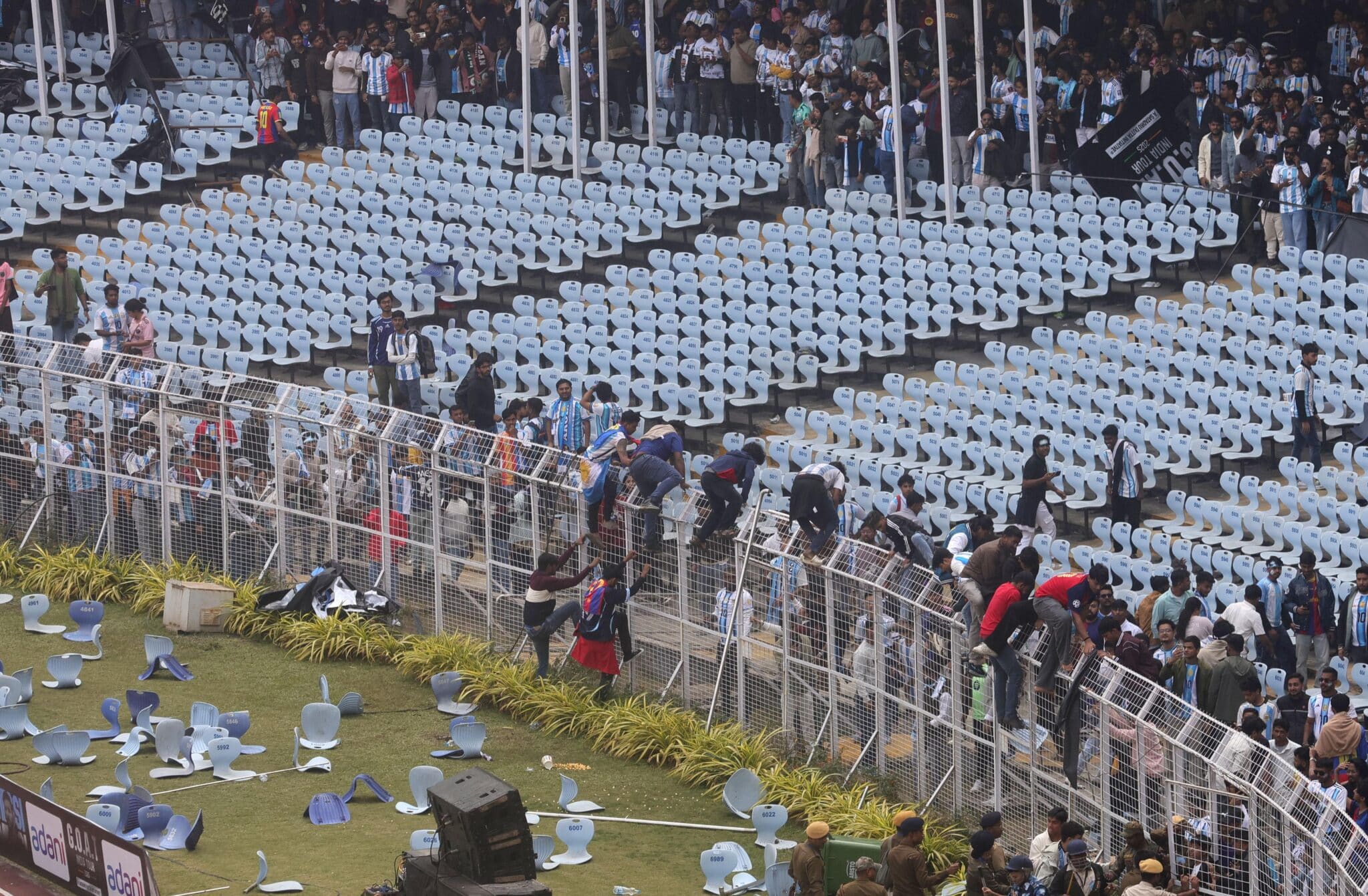 Визитата на нападателя на Интер Маями Лионел Меси в Индия