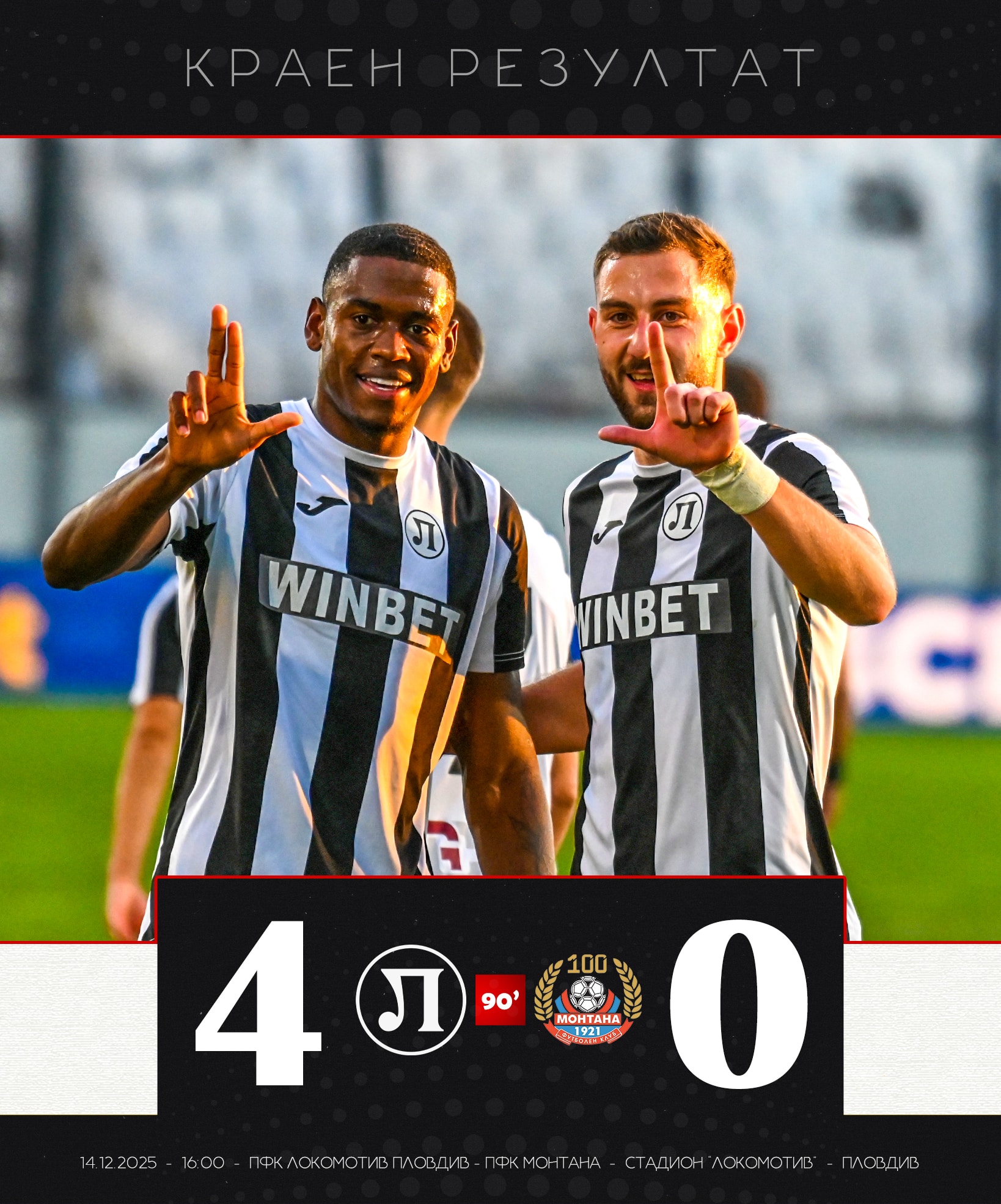 Локомотив Пловдив със сигурност ще разполага с една от най изразителните