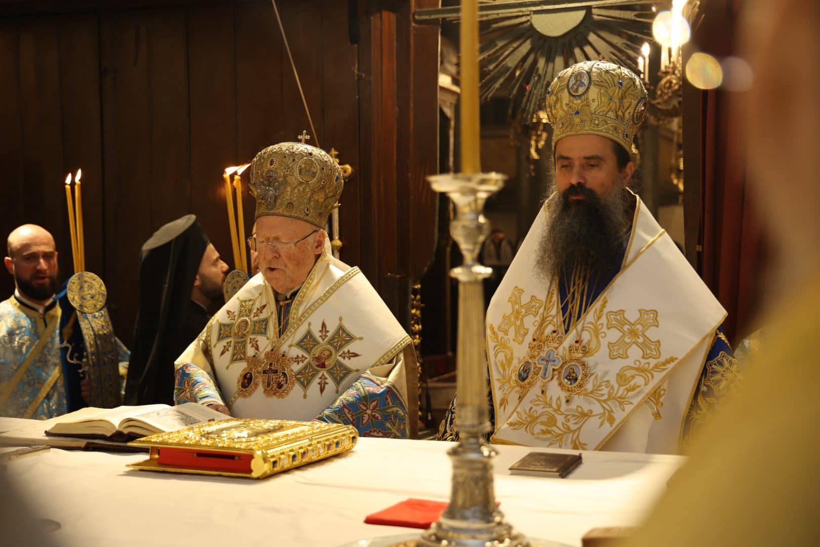 Българският патриарх е втори ден на официално посещение във Вселенската