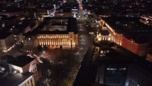 Съдът решава мерките на задържаните за погрома след софийския протест