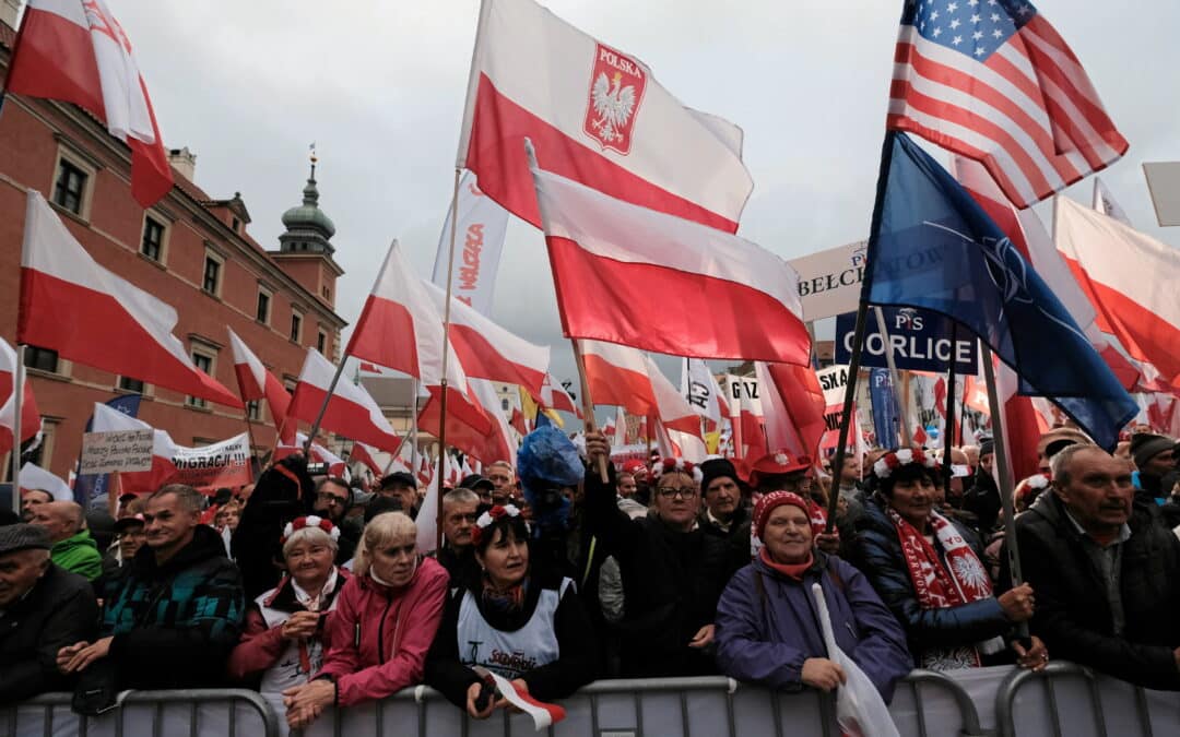 Земеделски производители излязоха по пътищата в цяла Полша за да