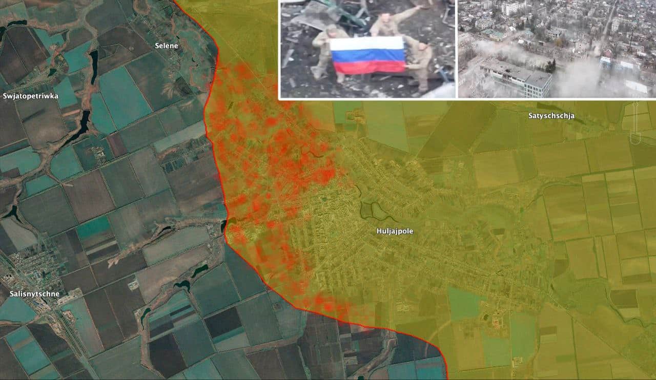 Руската армия е превзела Гуляйполе в Запорожка област съобщава военният