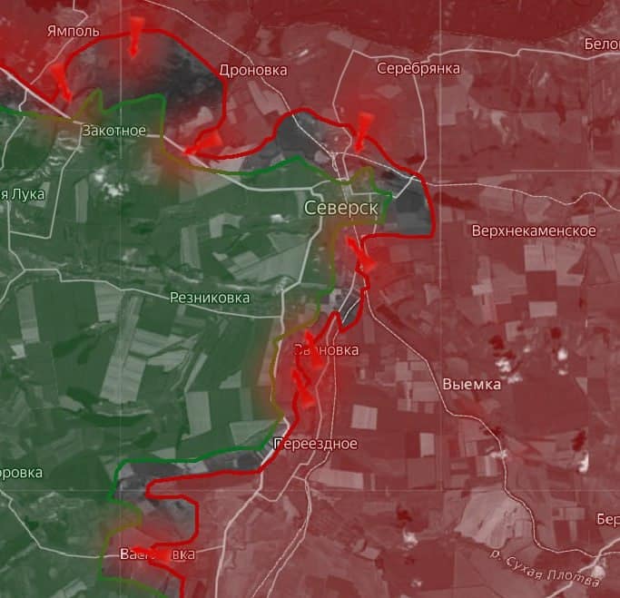 Руснаците влязоха в центъра на Северск