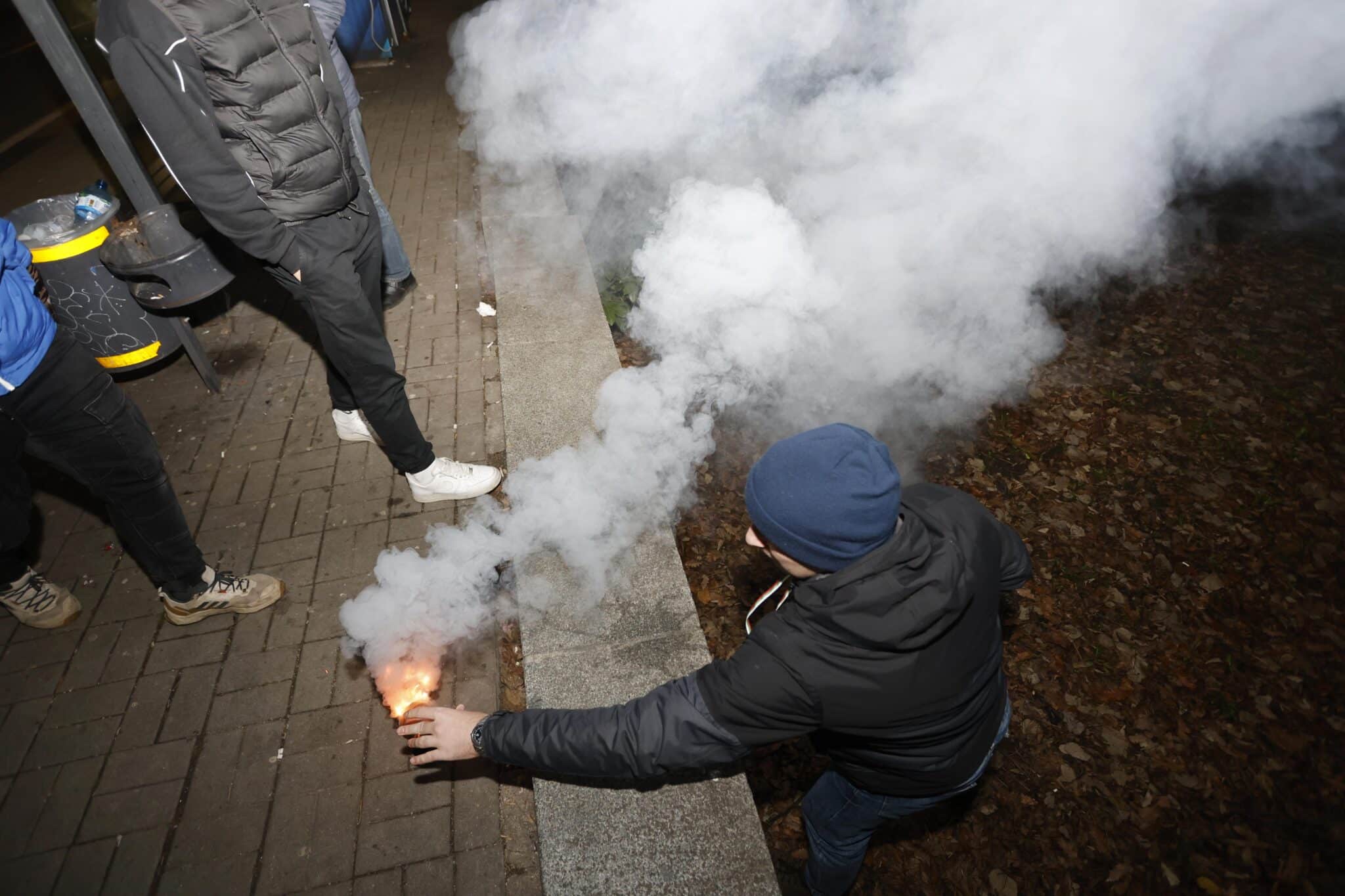 След края на мащабния протест в столицата обстановката около централата