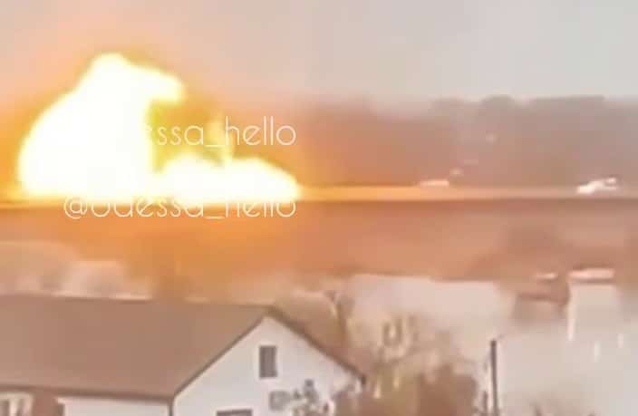 Руски дрон камикадзе Геран порази стратегическият мост Одеса Рени Към