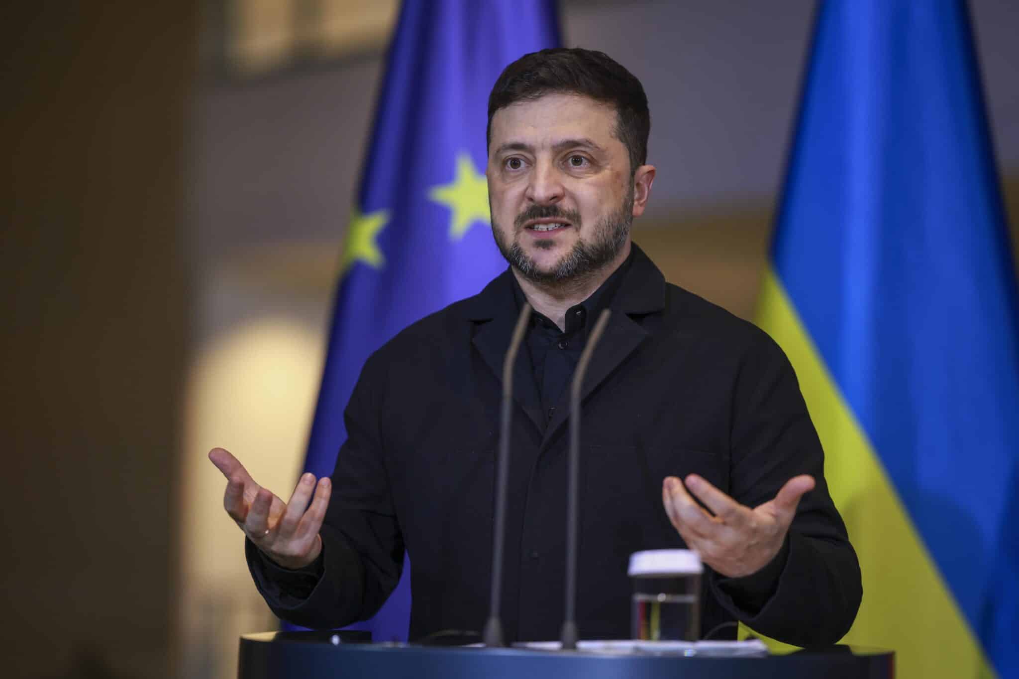 Президентът Володимир Зеленски заяви че Съединените щати не са изисквали