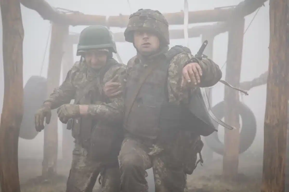 Украински бойци