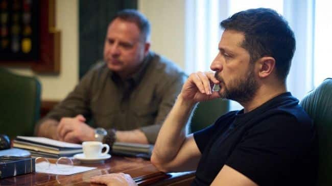 Володимир Зеленски и Андрий Йермак