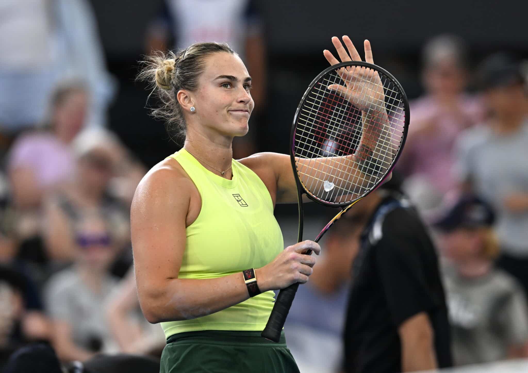 В спор за място на четвъртфиналите състезателката от Беларус ще