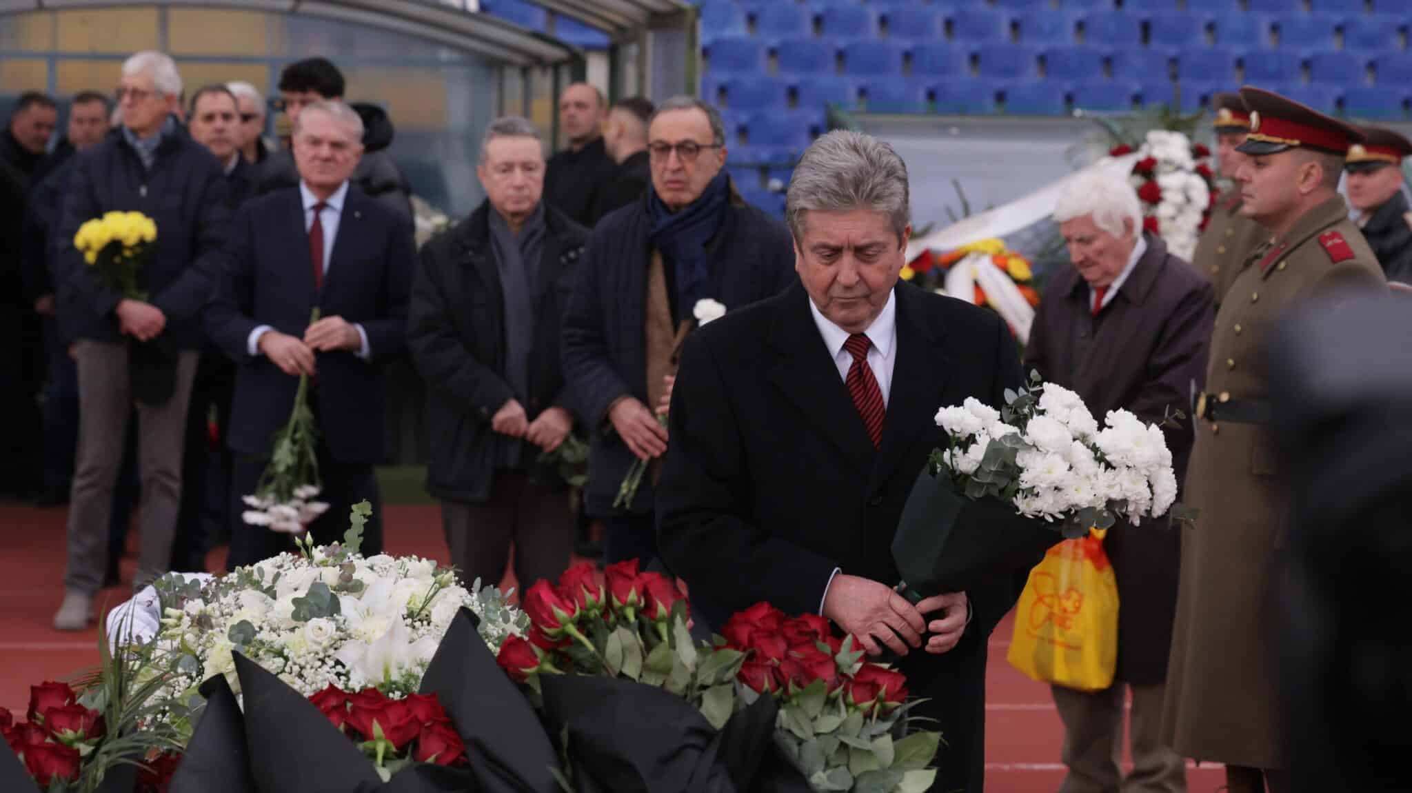 Бившият президент на Република България Георги Първанов бе сред лицата