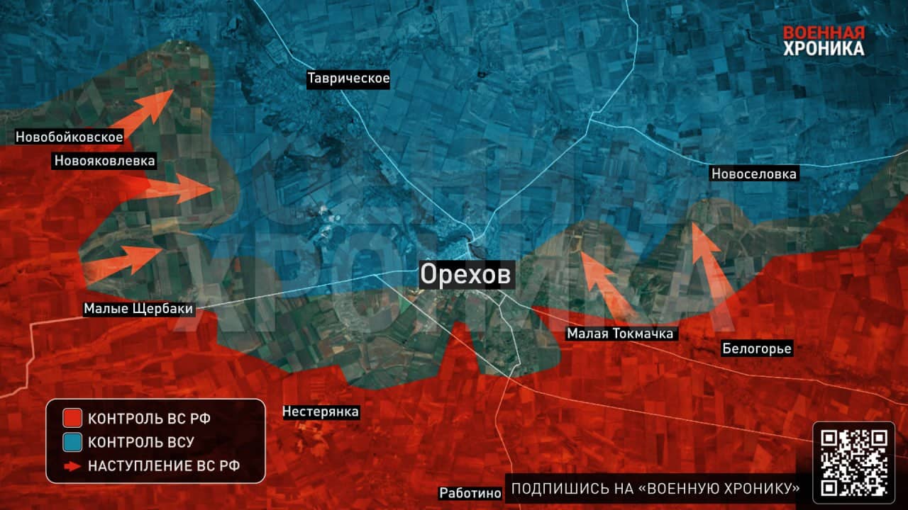 Руски клещи при Орехов