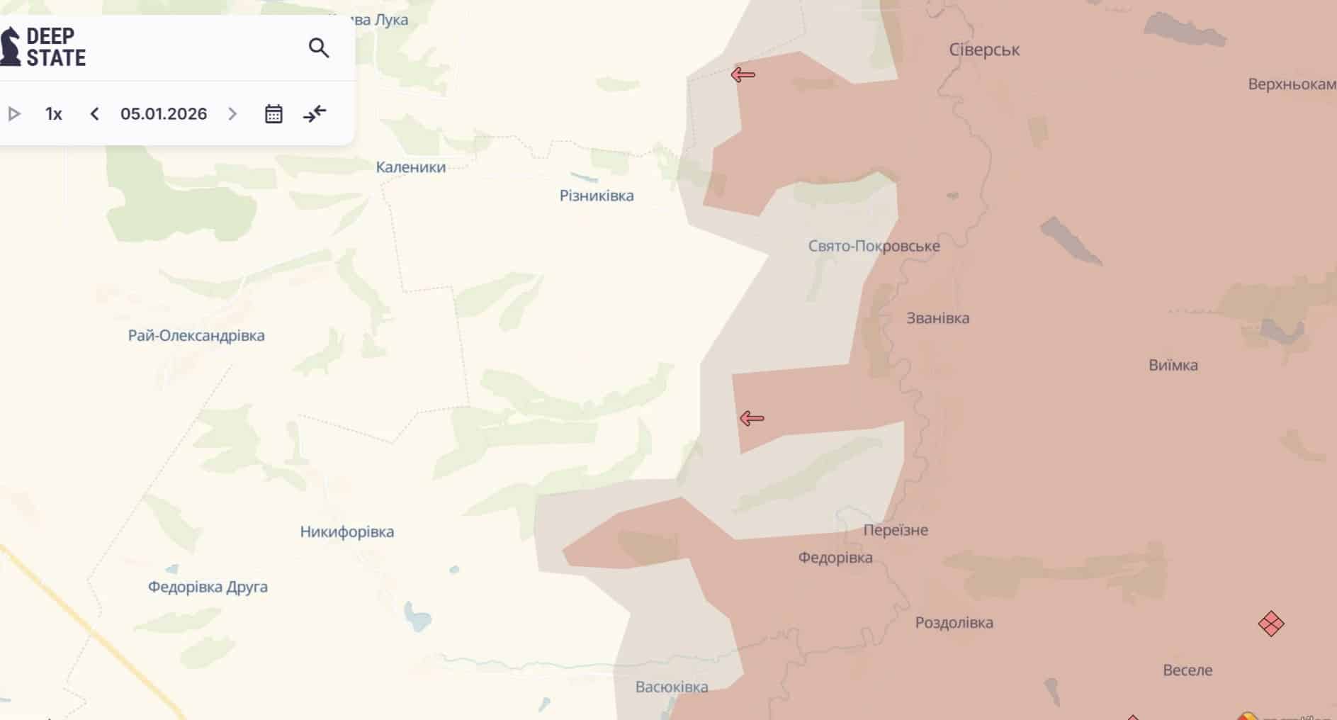 Руските сили са постигнали успехи в Донецка област през последните
