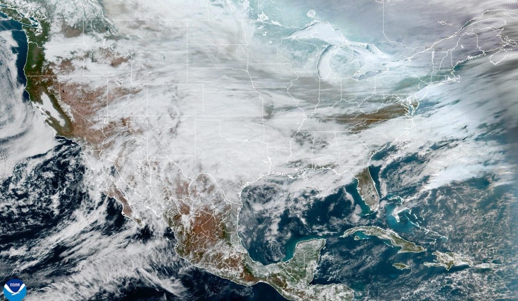 Снежна буря в САЩ