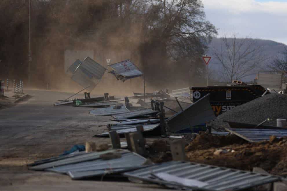 До края на деня всички паднали дървета в курортен комплекс