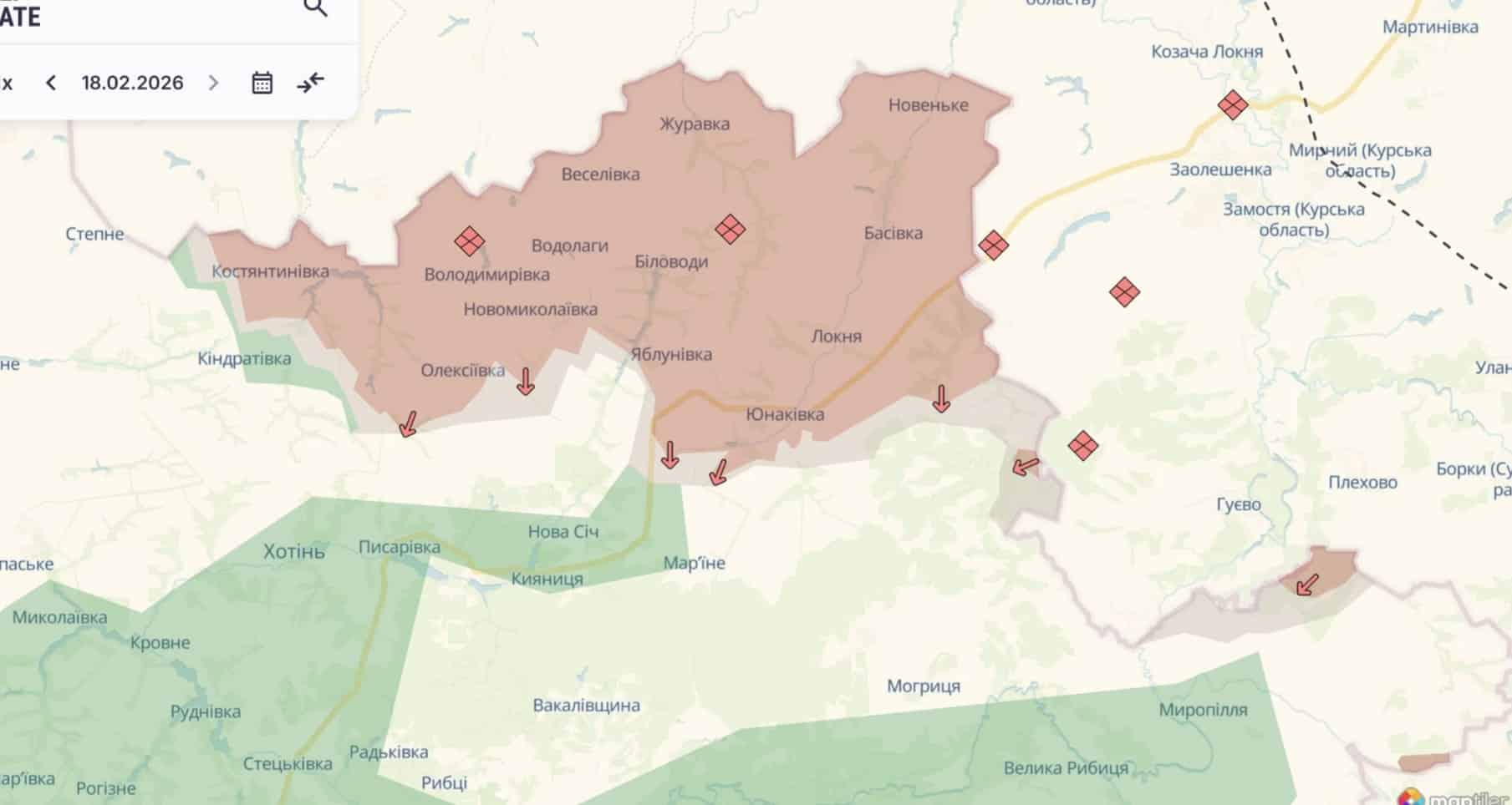 Боеве в Сумска област