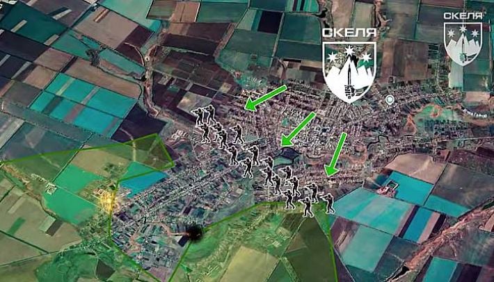 Полк Скала на ВСУ е разположен в района на Гуляйполе