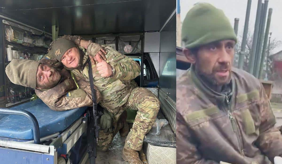 Владимир Александров и пленен руснак