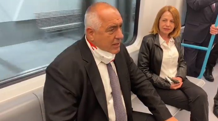 Борисов с инспекция на новата линия на метрото