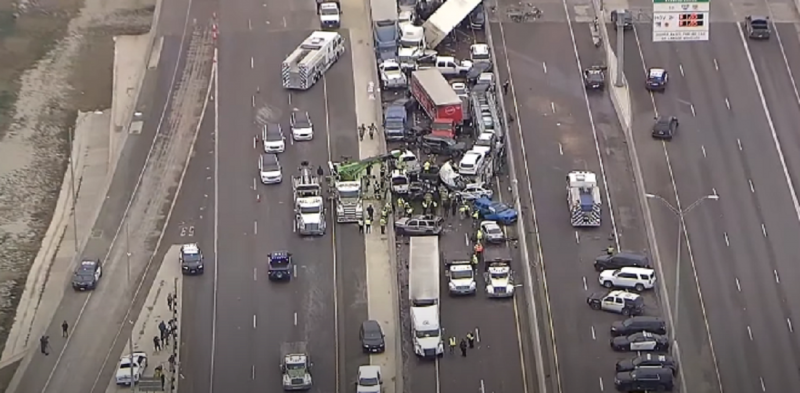 Най-малко 8 жертви и над 60 ранени при катастрофа с над 130 коли в Тексас (ВИДЕО)