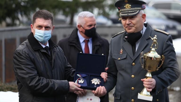 Комисар Николай Вълчев от Хасково беше избран за пожарникар на годината