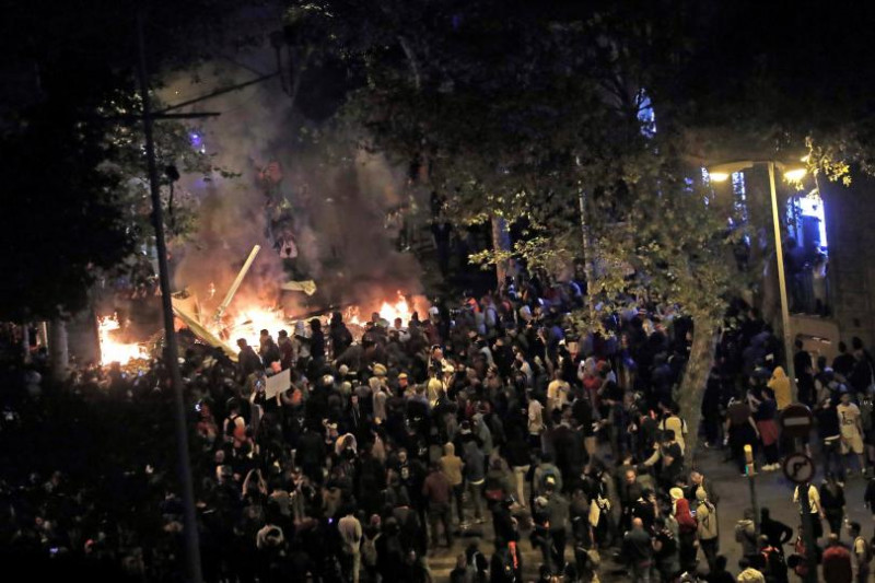 Протестите в Испания продължават