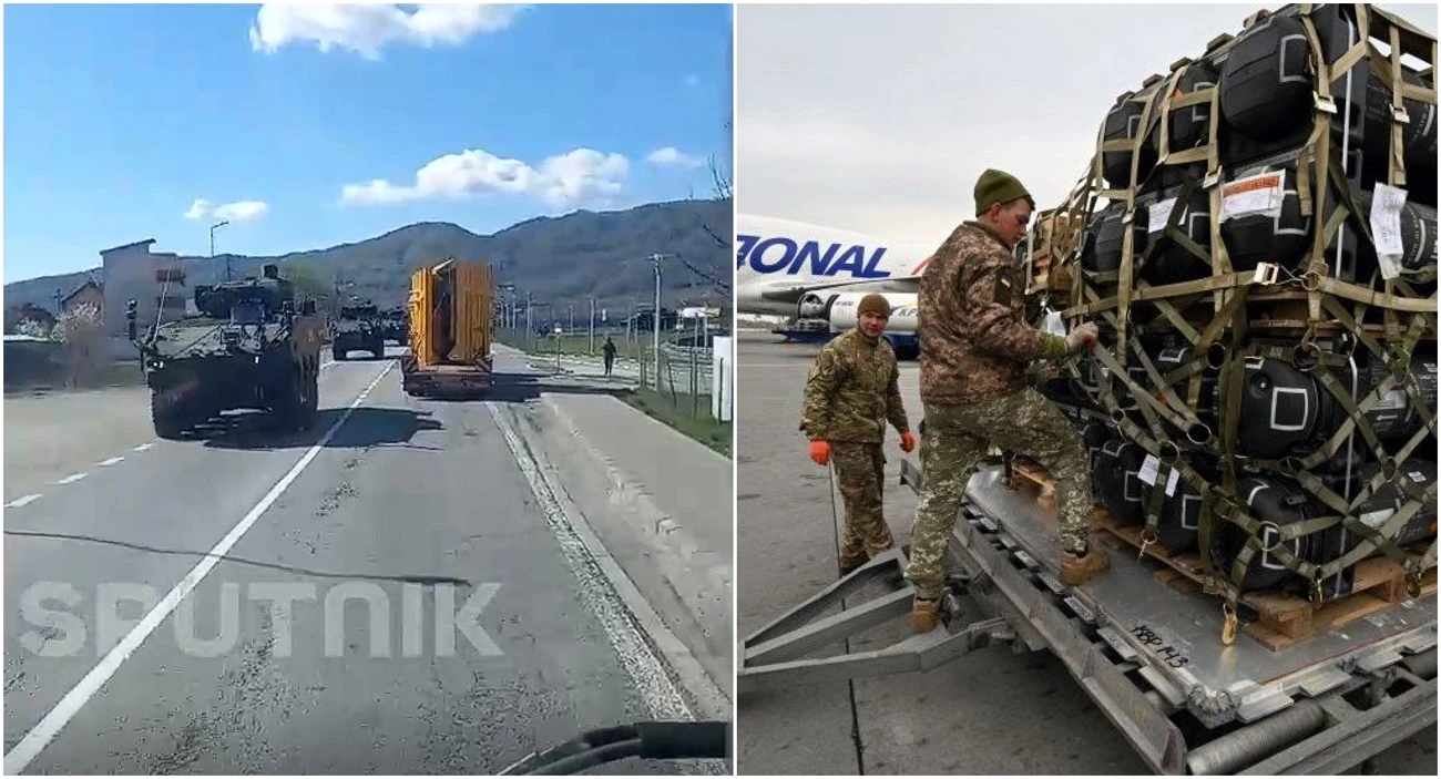 ЕКСКЛУЗИВНО: НАТО прехвърля оръжие за Украйна през Румъния (ВИДЕО)