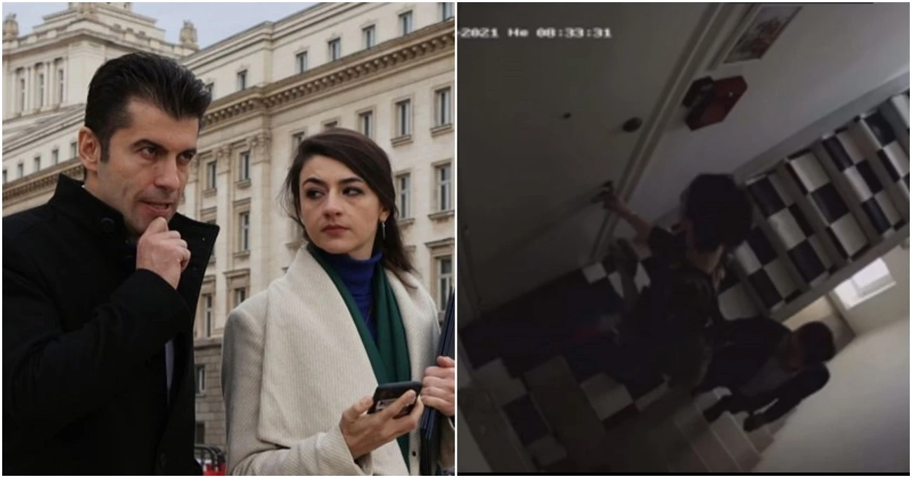 ПИК: Кадри с хора, приличащи на Петков и Бориславова, скандализира в мрежите (ВИДЕО)