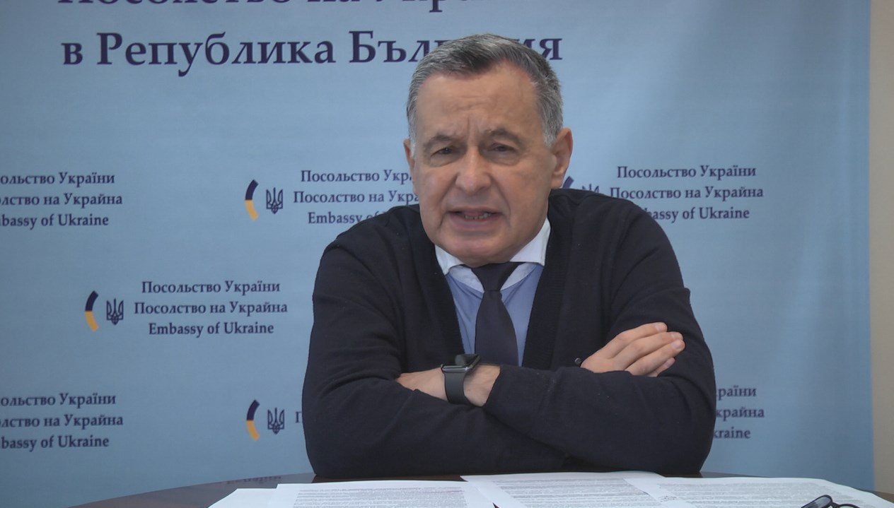 „ИНТЕРВЮ В АНФАС“: Украинският посланик Н. Пр. Виталий Москаленко за военната помощ към Киев (ВИДЕО)