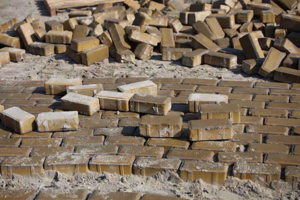 ЗА ПОРЕДЕН ПЪТ: Пренареждат жълтите павета в София