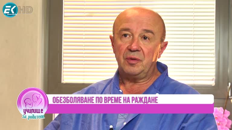Проф. Силви Георгиев за анестезията по време на раждане