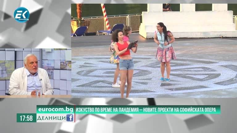 02-07-2020 Пламен Карталов, директор на Софийската опера. Изкуство по време на пандемия – новите проекти на Софийската опера.