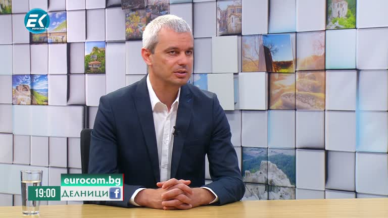 12-07-2021 Костадин Костадинов, председател на ПП „Възраждане“