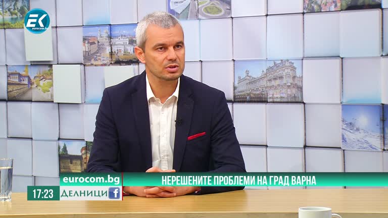 22.10.2020 Костадин Костадинов, лидер на ПП „Възраждане“