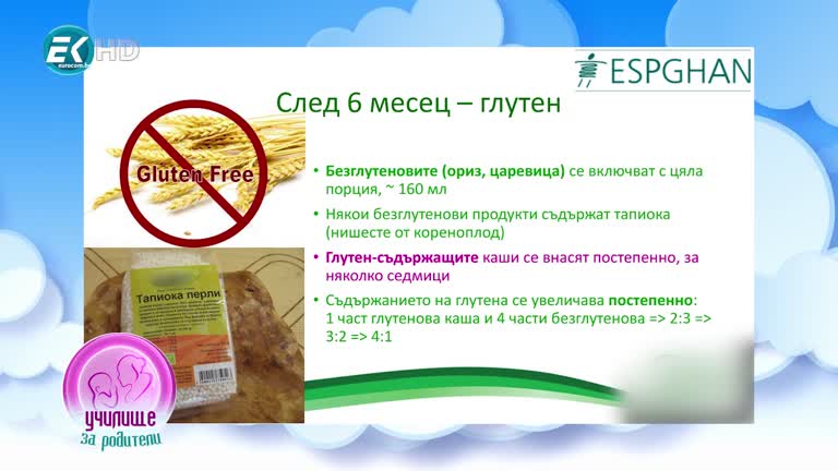 Захранване според последните проучвания на СЗО и ESPGHAN  Част2